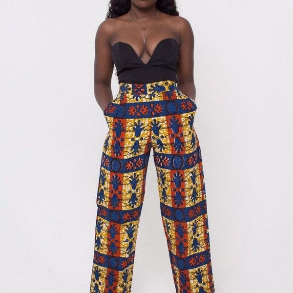 AYRA African Print Trousers
