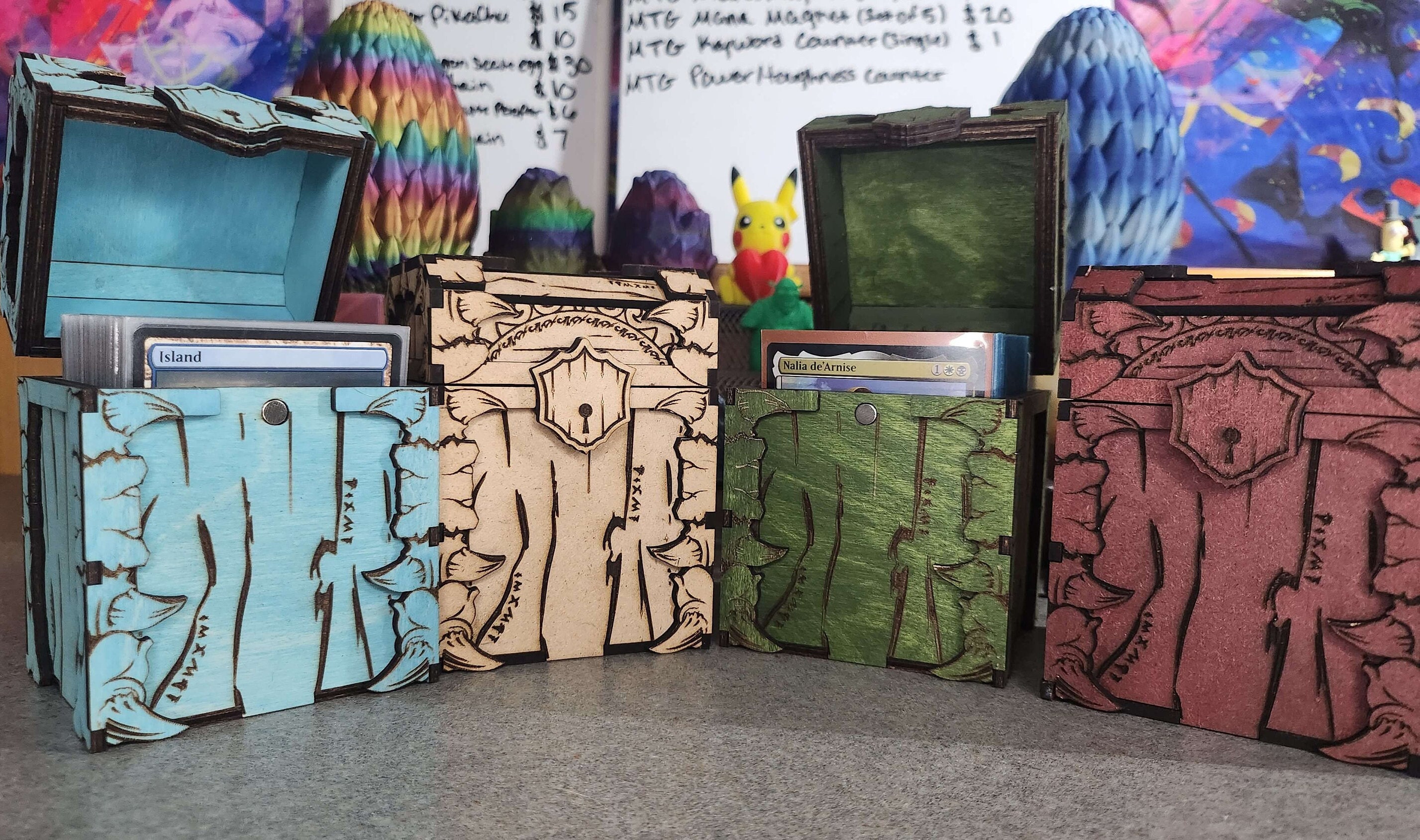 Magic the Gathering Deck Box- Monster - Etsy