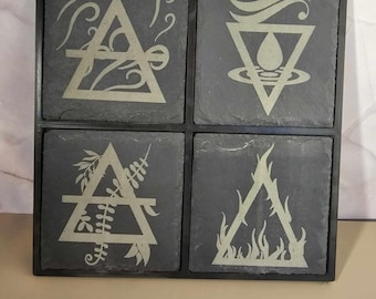 Sorcery Contested Realm Elemental Coasters