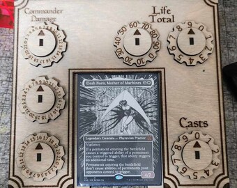 Magic the Gathering Commander Dial Tray