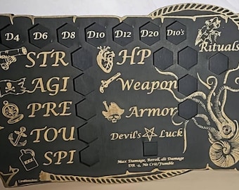 Pirate Borg Game Trays