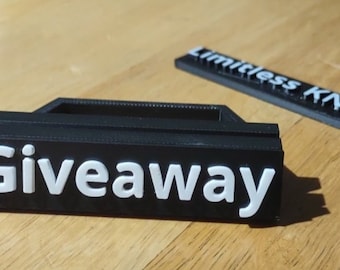 Card Stand and Faceplate Bundle