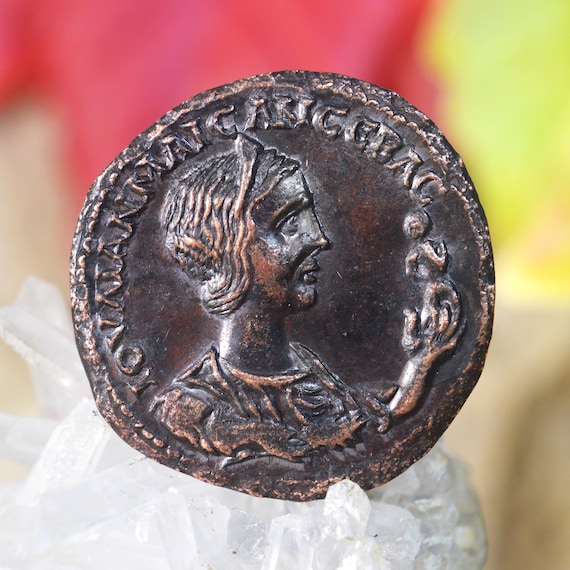 Roman Æ Medallion of Julia Maesa Augusta Paphlagonia Bronze Coin