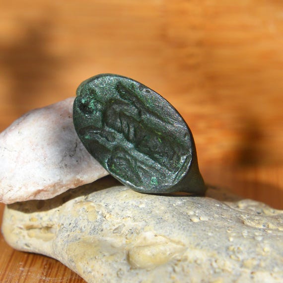 Roman Bronze Stamp Seal Ring