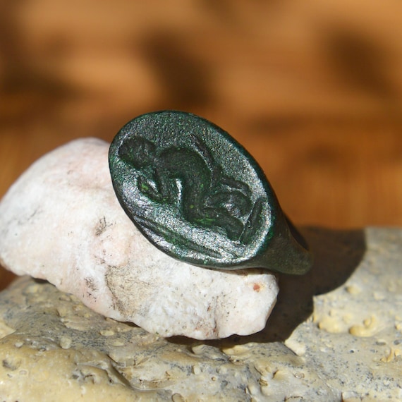 Roman Bronze Stamp Seal Ring