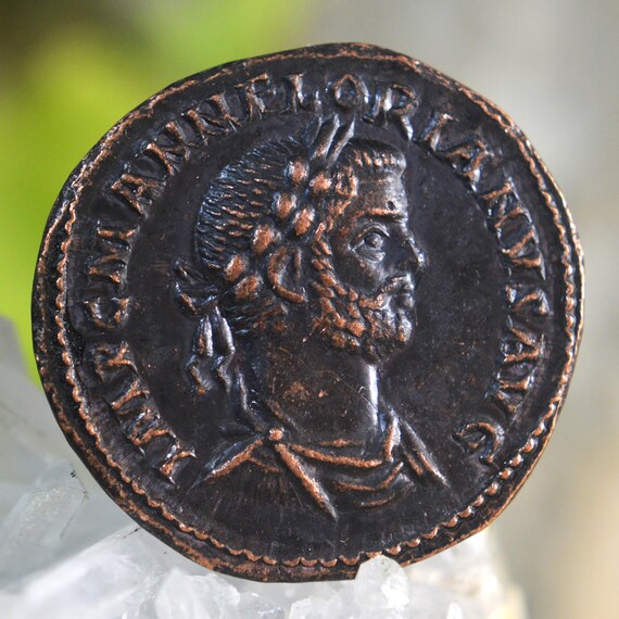 Roman Æ Sestertius of FLORIANVS MARCVS ANNIVS (Florianus Marcus Annius), Florian Bronze Coin