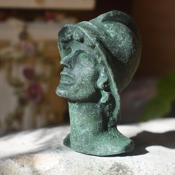 Roman Bronze God's Head