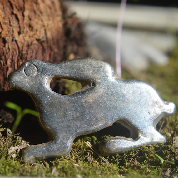 Roman Solid Silver Zoomorphic Brooch Fibula