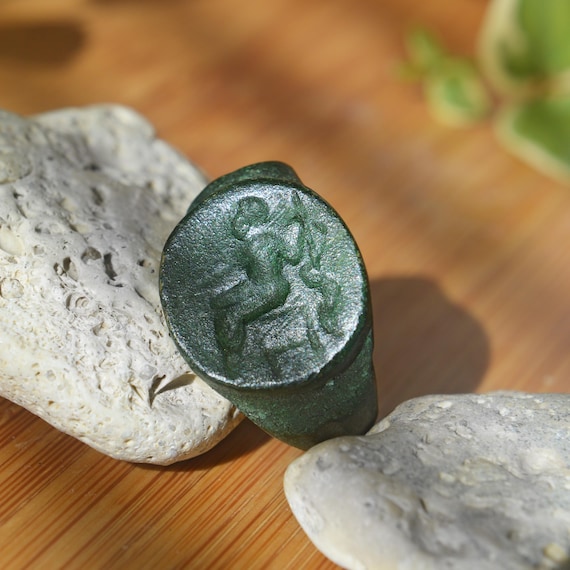 Roman Bronze Stamp Seal Ring