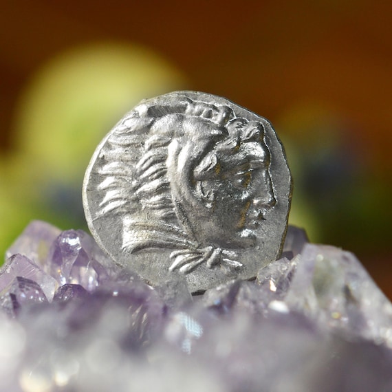 Silver Greek Hemidrachm of Alexander III the Great, Solid Silver Coin