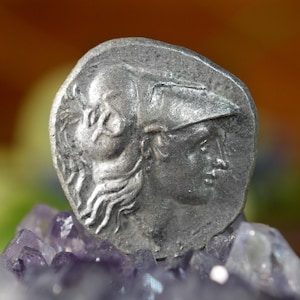 Silver Greek Stater of Alexander III the Great, Kings of Macedon, Lampsakos, Mysia, Solid Silver Coin