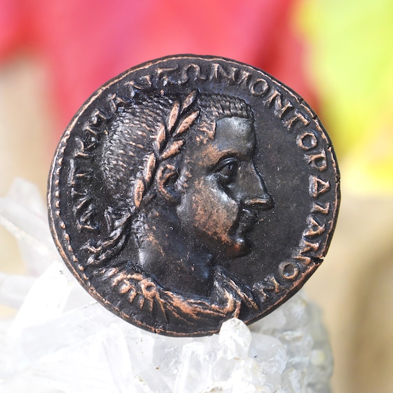 Roman Æ Medallion of Gordianvs III Pivs, Marcvs Antonivs, Cilicia, Irenopolis Bronze Coin