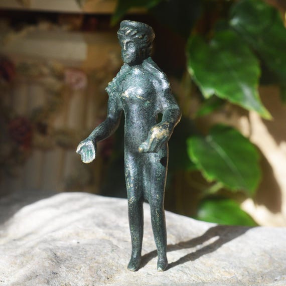 Roman Bronze Figurine of Goddess Diana