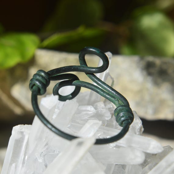 Roman Bronze Spiral Ring
