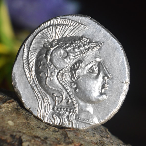 Silver Greek Tetradrachm of Herakleia Ad Latmos, Heraclea at Latmus, Ionia, Solid Silver Coin