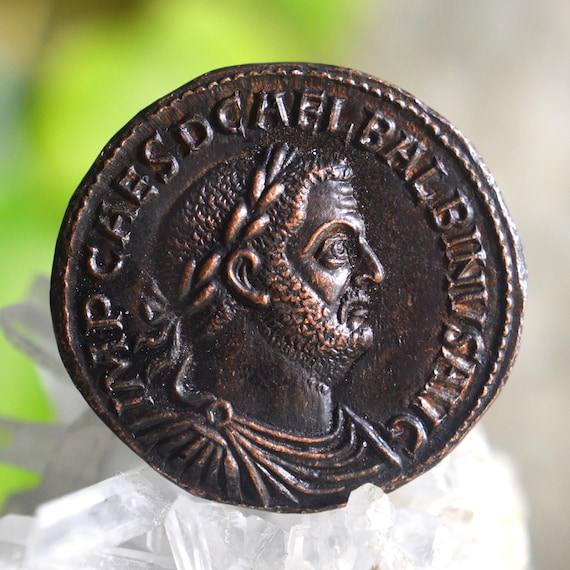 Roman Æ Sestertius of Balbinus (Balbinvs) with Pupenius and Gordian III Bronze Coin