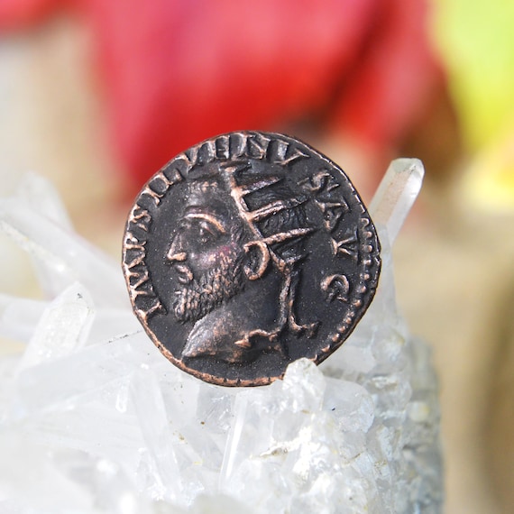 Roman Æ Medallion of Silvenus Bronze Coin