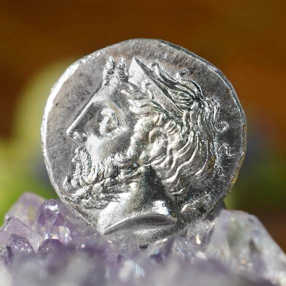 Silver Greek Drachm of Lampsakos, Mysia, Persian Standard Solid Silver Coin