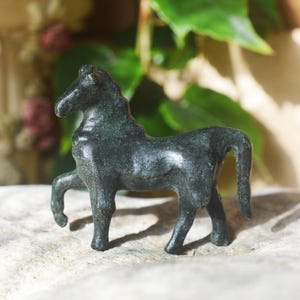 Roman Bronze Figurine of a Horse