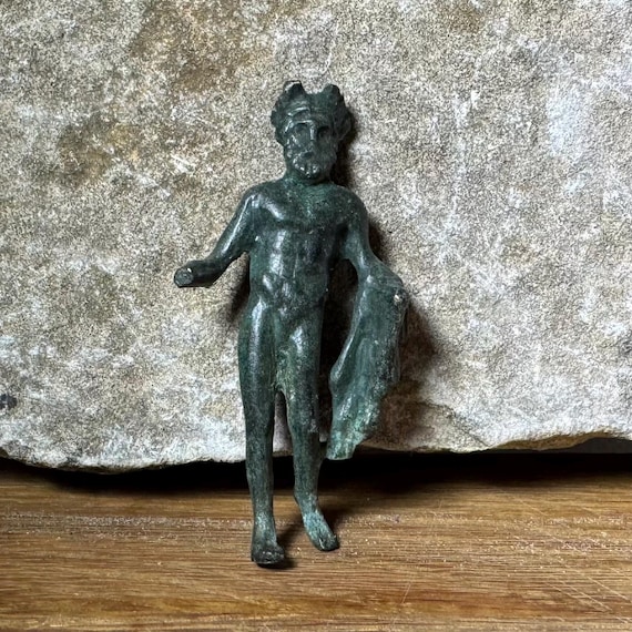 Roman Bronze Figurine of God Hercules