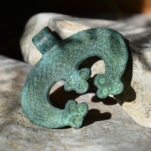 Wikinger Bronze Lunar Anhänger Amulett