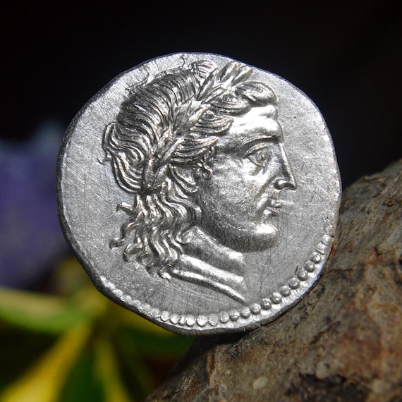 Silver Greek Tetradrachm of Miletos, Ionia, Epikrates and Krateros, Solid Silver Coin