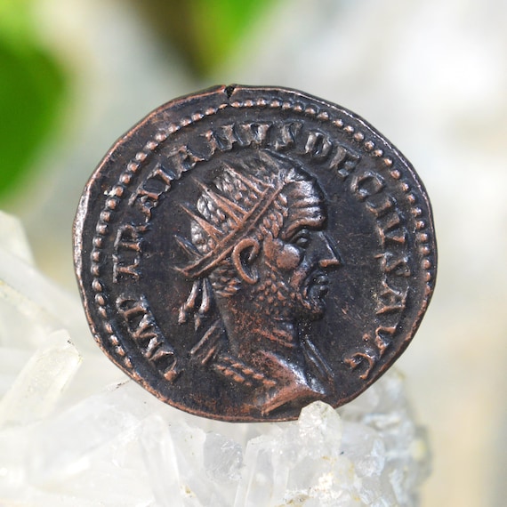 Roman Æ Dupondius of Trajan Decius, Trajanvs Decivs Caivs Messivs Qvintvs Bronze Coin