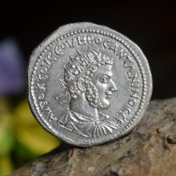 Silver Greek Tetradrachm of Uranius Antoninus (Vranivs Antoninvs) usurper in Syria, Seleucis and Pieria, Emesa, Seleukid Empire, Silver Coin