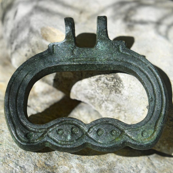 Roman Bronze Chariot Handle
