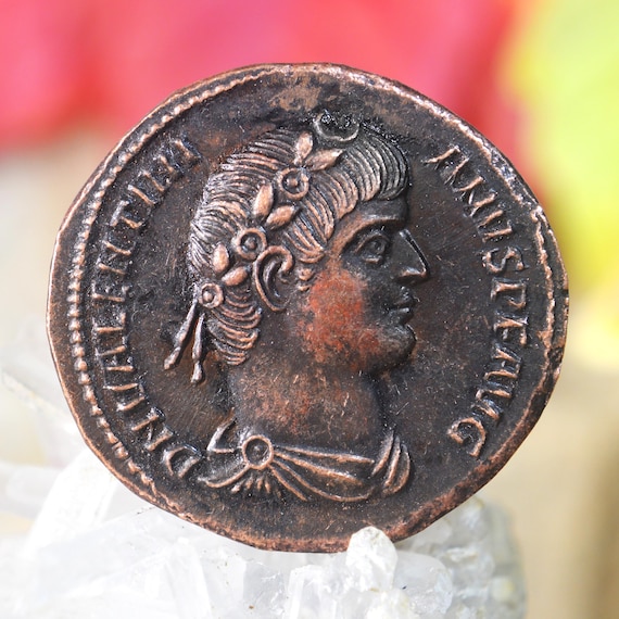 Roman Æ Medallion of Valentianus I Bronze Coin