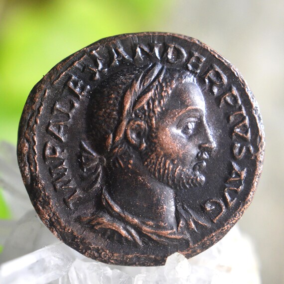 Roman Æ Sestertius of Alexander Severus Bronze Coin