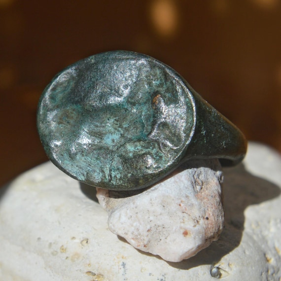 Roman Bronze Stamp Seal Ring