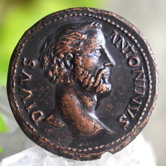 Roman Æ Sestertius of Antoninus Pius Bronze Coin