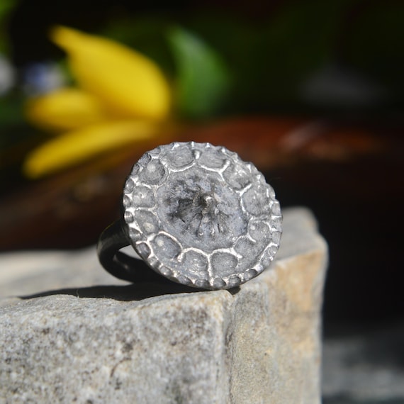 Roman Solid Silver Ring