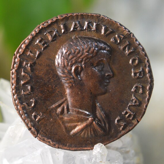 Roman Æ Sestertius of Valerian II “Paduan”, VALERIANVS II Caesar Pvblivs Cornelivs Licinivs Bronze Coin