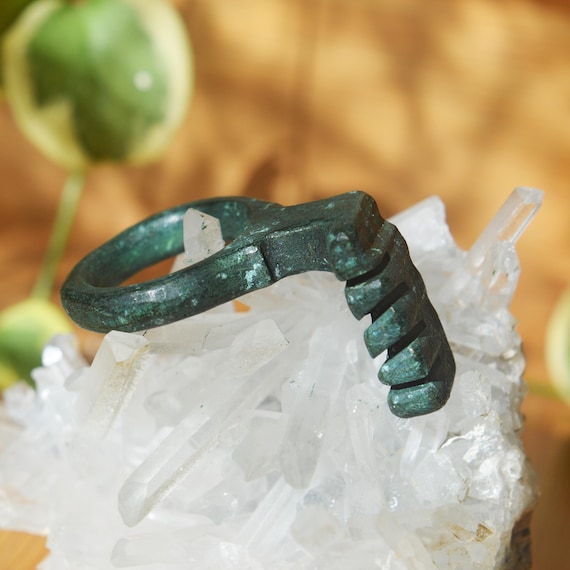 Roman Bronze Key Ring