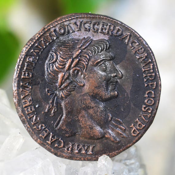 Roman Æ Sestertius of Trajan Dacia Exceptional, Trajanvs Bronze Coin