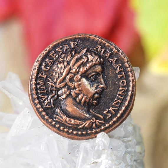 Roman Æ Medallion of Elagabalus Bronze Coin