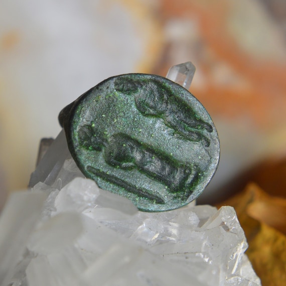 Roman Bronze Stamp Seal Ring