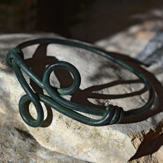 Roman Bronze Spiral Bracelet