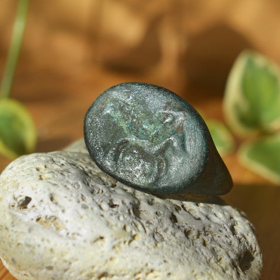 Roman Bronze Stamp Seal Ring