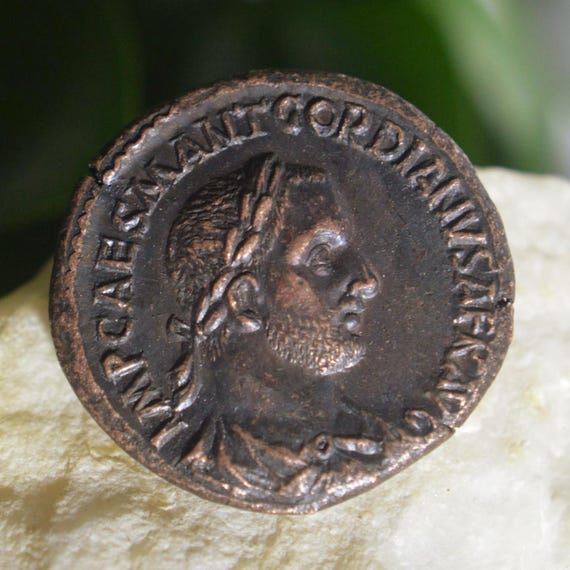 Roman Æ Sestertius of Gordian II Africanus Bronze Coin
