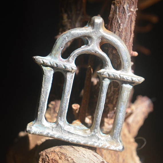 Roman Solid Silver Brooch Fibula