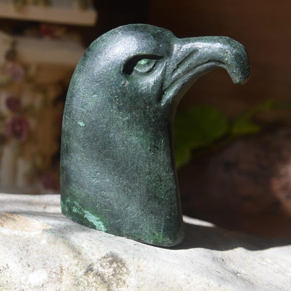 Roman Bronze Head of Eagle Fragment