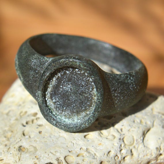 Roman Bronze Stamp Seal Ring