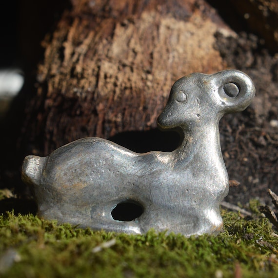 Roman Solid Silver Zoomorphic Brooch Fibula