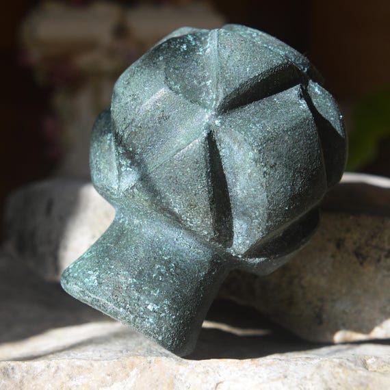 Roman Bronze Mace Head