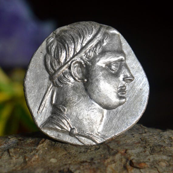 Silver Greek Tetradrachm of Mostis, Kings of Thrace, Solid Silver Coin