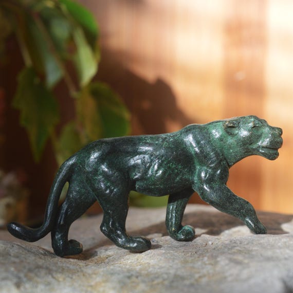 Roman Bronze Figurine of a Tiger