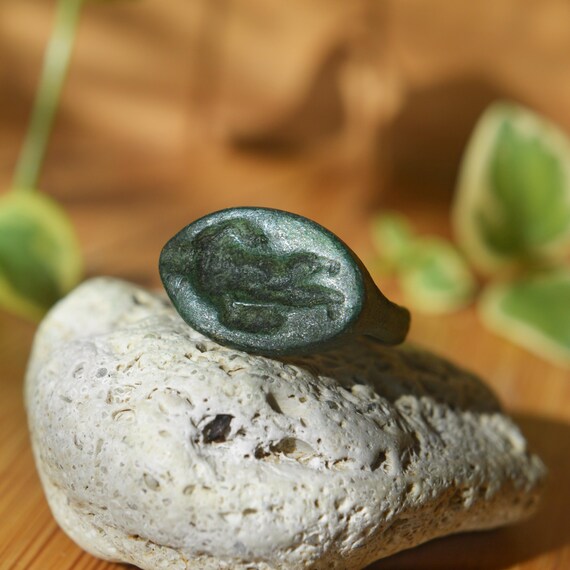 Roman Bronze Stamp Seal Ring